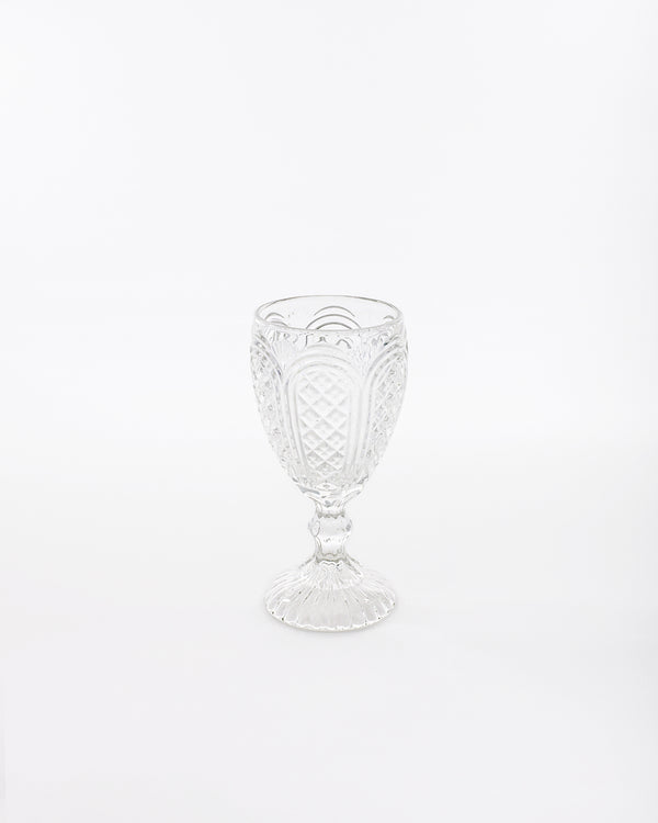 Browning Water Goblet | Rent | Clear