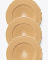 Brushed Charger Plate | Gold