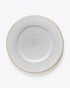Brushed Charger Plate | Rent | Platinum