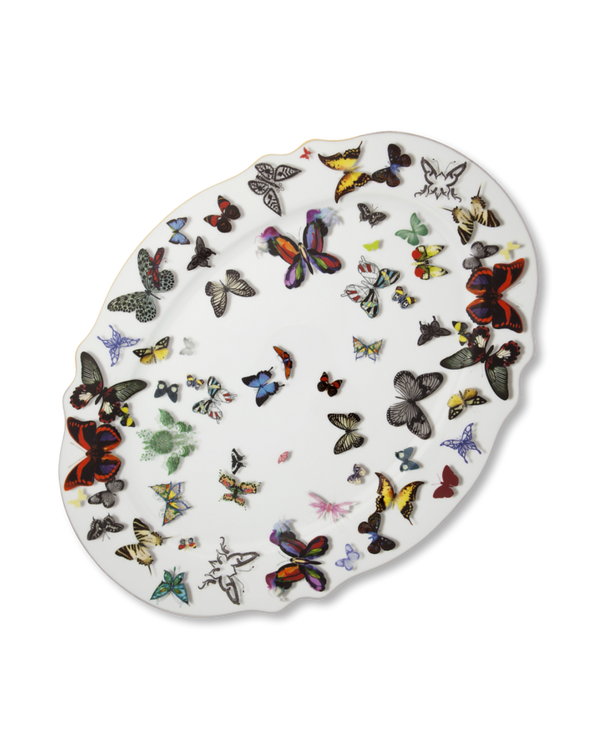 Butterfly Large Oval Platter