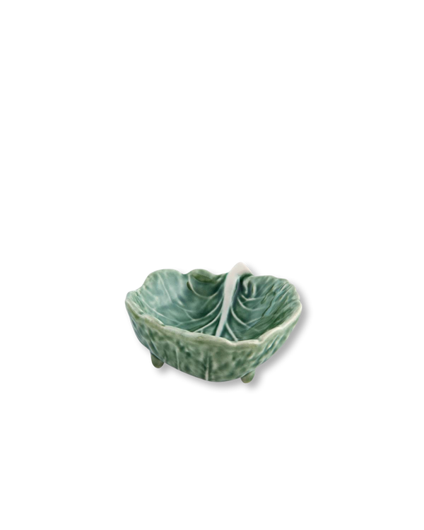 Cabbage Leaf Candy Dish | Green