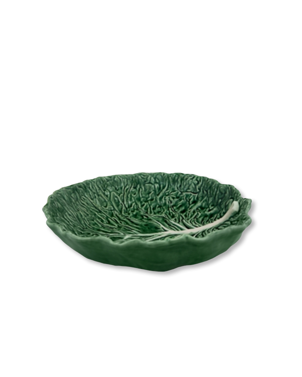 Cabbage Large Serving Bowl | Green