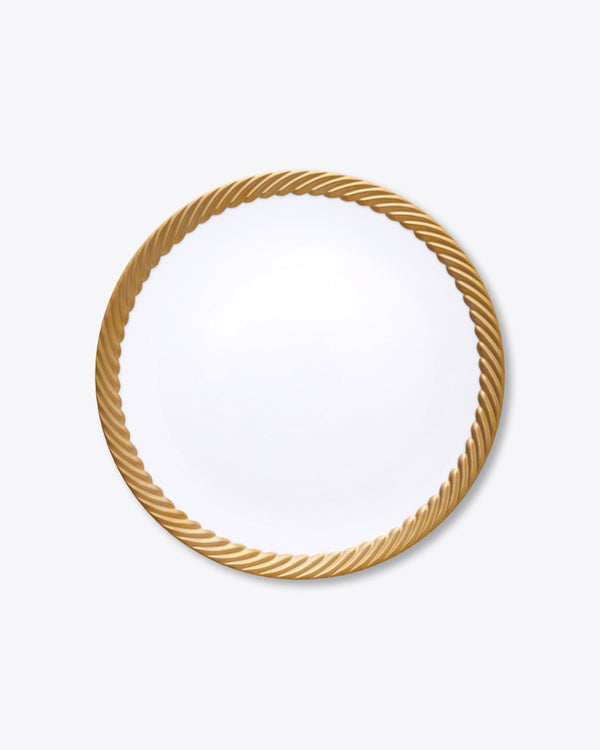 Corde Dinner Plate | Rent | Gold