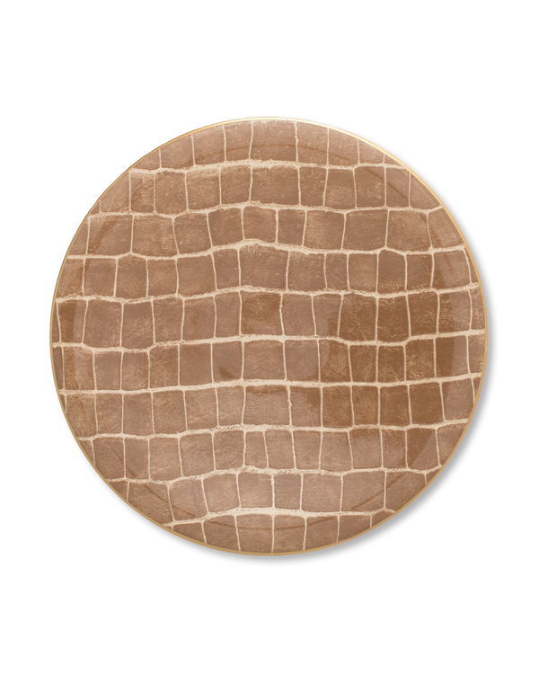 Croc Bijoux Charger Plate | Safari