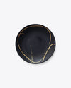 Eclipse Salad + Dessert Plate | Rent | Black