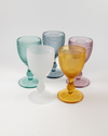 Frost Water Goblet Set 4pc | Smoke