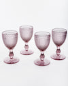 Frost Water Goblet Set 4pc | Blush
