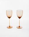 Gorman White Wine Set 2pc | Amber