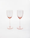 Gorman White Wine Set 2pc | Rose