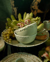Matcha Cereal Bowl | Green + Gold