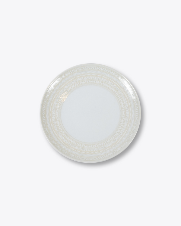 Ivory Salad + Dessert Plate | Rent