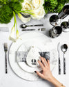 Soft Marble Salad + Dessert Plate | Set of 3