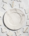Soft Marble Charger Plate | Set of 4