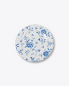 Kensington Blue Salad + Dessert Plate | Rent