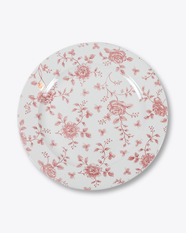 Kensington Cranberry Charger Plate | Rent