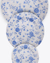 Kensington Blue Charger Plate | Rent