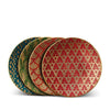 Fortuny Assorted Canapé Plates, Set of Four