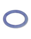 Lace Oval Serving Platter | Blue