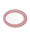 Lace Oval Serving Platter | Pink