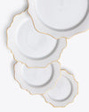 Point D'Esprit Bread + Butter Plate