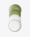 Matcha Salad + Dessert Plate | White