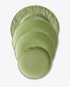 Matcha Salad + Dessert Plate | Green