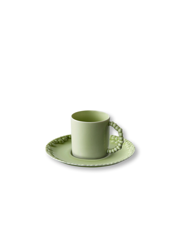 Matcha Espresso Cup + Saucer