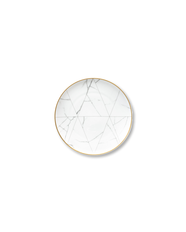 Modern Marble Bread + Butter Plate