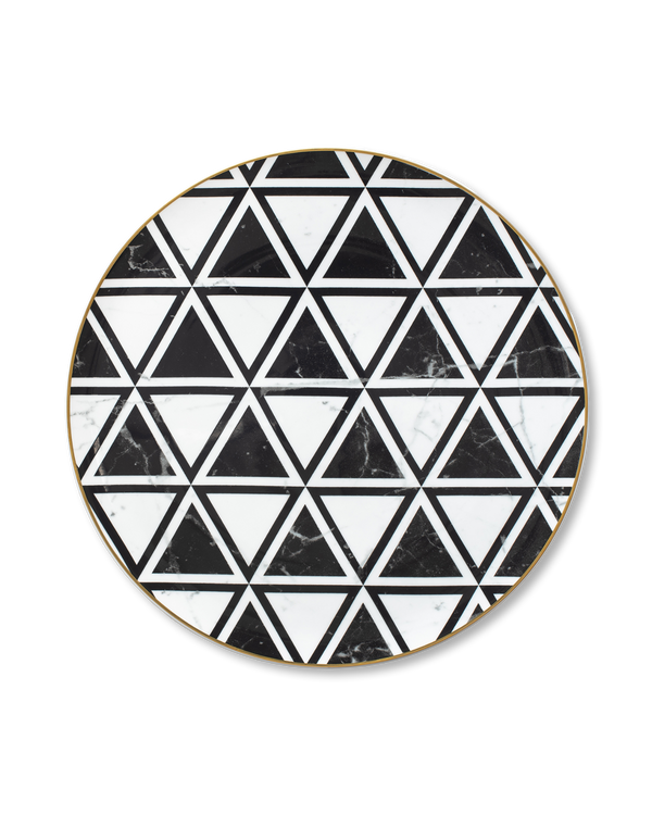 Modern Marble Charger Plate