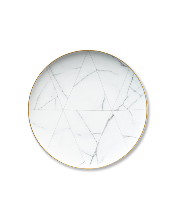 Modern Marble Dinner Plate
