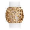 Lorel Gold Napkin Ring, Set of Four