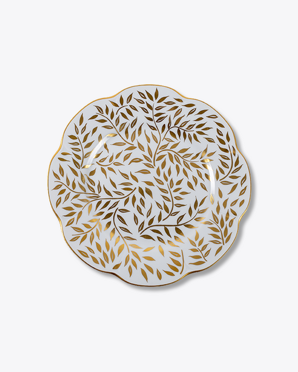 Olive Dinner Plate | Rent | Gold