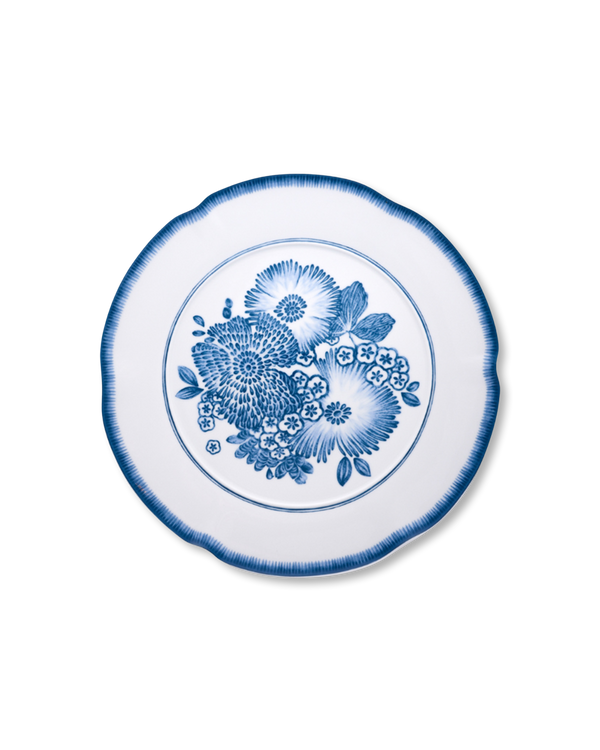 Oscar's Blue Dinner Plate