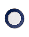 Pleated Dinner Plate | Navy | Set of 4