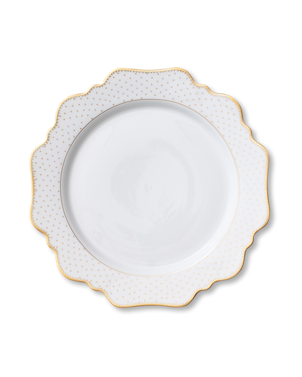 Point D'Esprit Charger Plate