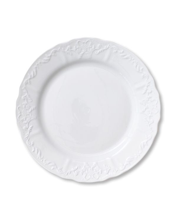 Ramsey Charger Plate | White