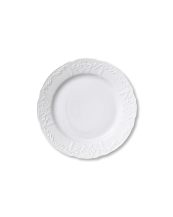 Ramsey Salad + Dessert Plate | White