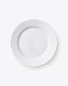 Ramsey Dinner Plate | Rent | White