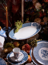Oscar's Blue Large Oval Platter