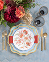 Anna's Palette Charger Plate | Rent | Aqua Green