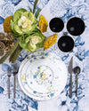 Spring Salad + Dessert Plate | Blue