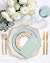 Anna's Palette Charger Plate | Rent | Grey