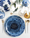 Blue Ming Dinner Plate | Rent