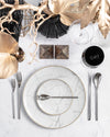Modern Marble Dinner Plate | Rent