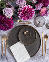 Stone of Gold Bread + Butter Plate
