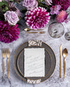 Stone of Gold Salad + Dessert Plate