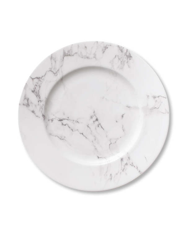 Soft Marble Charger Plate | Set of 4