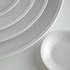 Soie Dinner Plate | White