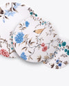 Sprig and Vine Accent Plate, Set of Four | White