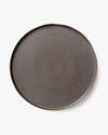 Stone of Gold Charger Plate | Rent | Black